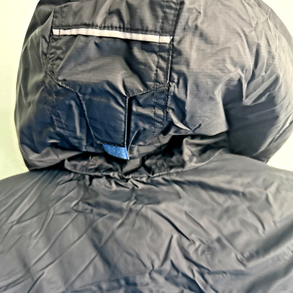 Columbia Sportswear Youth Hooded Jacket L 14-16 Black & Blue Winter Warm coat - Picture 5 of 7